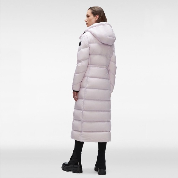 Moose Knuckles Women’s Lightweight Parka Coat Belle Cote Lilac - Picture 5 of 11